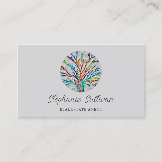 Carte De Visite Agent immobilier unique moderne (Devant)