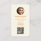 Carte De Visite Agent immobilier Watercolor (Dos)