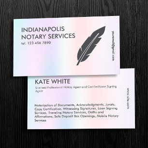 Carte De Visite Agent notaire