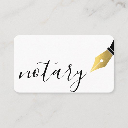 Carte De Visite Agent Notaire Logo Logo Taxe Préparatoire Tenue (Devant)