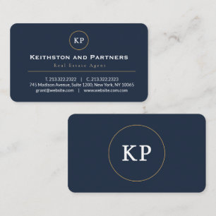 Carte De Visite Agents immobiliers promotionnels Realtor moderne