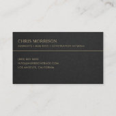 Carte De Visite Aggregate Delivery Services Professional (Dos)