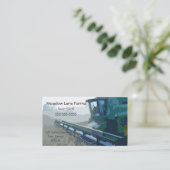 Carte de visite agricole (Debout devant)