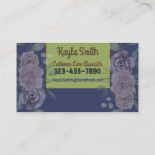 Carte de visite agricole (Dos)