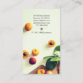 Carte de visite agricole (Dos)