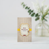 Carte De Visite Agriculteur de ferme d'abeille de (Debout devant)