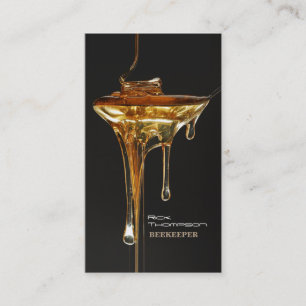 Carte De Visite Agriculteur doux de ferme d'abeille de