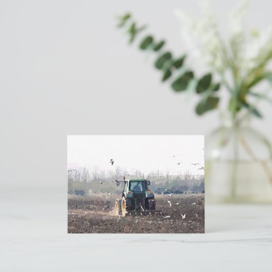 CARTE DE VISITE AGRICULTURE (Debout devant)
