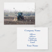 CARTE DE VISITE AGRICULTURE (Devant / Derrière)