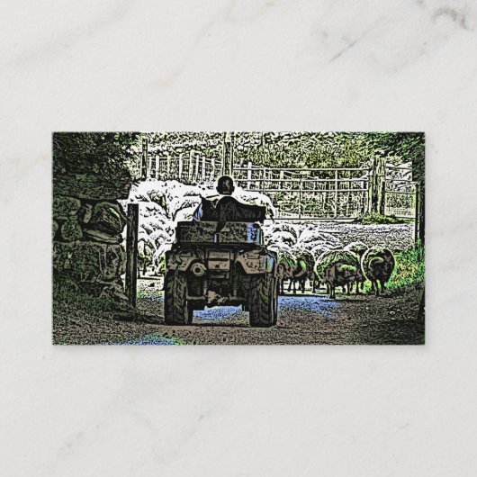 CARTE DE VISITE AGRICULTURE (Devant)