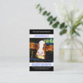 Carte De Visite Agriculture agricole de boeuf de laiterie de (Debout devant)