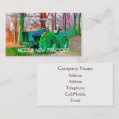 CARTE DE VISITE AGRICULTURE COMMERCIALE (Devant / Derrière)