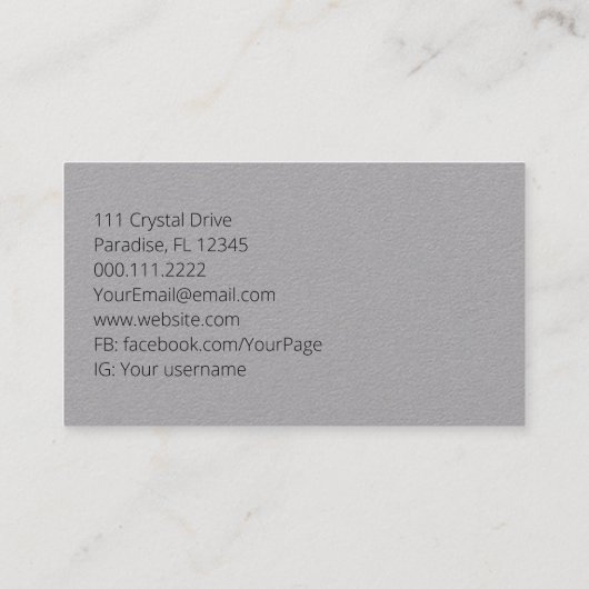 Carte De Visite Agriculture Tracteur Poulets Jardinage biologique (Dos)