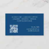 Carte De Visite Aide à domicile (Dos)