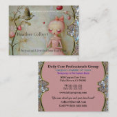 Carte De Visite Aide Carrie Birdy (Devant / Derrière)