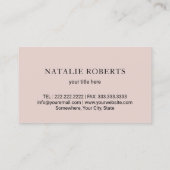 Carte De Visite Aide de santé Aide de santé Moderne Gold Frontière (Dos)