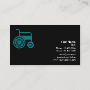 Carte De Visite Aide Médicale pour Handicapés