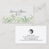 Carte De Visite Aide personnelle de Life Coach (Devant / Derrière)