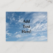 Carte De Visite Aigle à tête blanche (Dos)