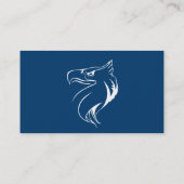 Carte De Visite Aigle blanc (Dos)