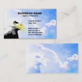 Carte De Visite aigle de liberté (Devant / Derrière)