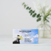 Carte De Visite aigle de liberté (Debout devant)