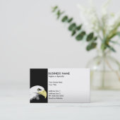 Carte De Visite aigle de liberté (Debout devant)