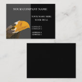 Carte De Visite Aigle de mer (Devant / Derrière)