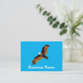 Carte De Visite Aigle volant (Debout devant)