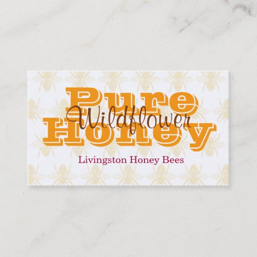 Carte De Visite Aiguille de la reine Bee Lavender (Devant)