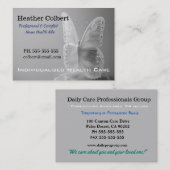 Carte De Visite Aiguille de réconfort II (Devant / Derrière)