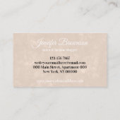 Carte De Visite Aiguille Et Threads Logo Seamstress Coudre Tailor (Dos)