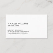 Carte De Visite Aiguilles Acupuncture | Médecine orientale (Dos)