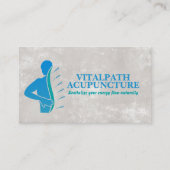 Carte De Visite Aiguilles Acupuncture | Médecine orientale (Devant)