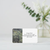 Carte De Visite Aiguilles de pins (Debout devant)