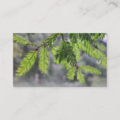 Carte De Visite Aiguilles de région boisée (Dos)