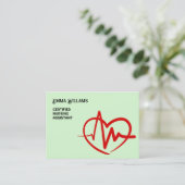 Carte De Visite AIIC Infirmière (Debout devant)