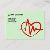 Carte De Visite AIIC Infirmière (Devant)