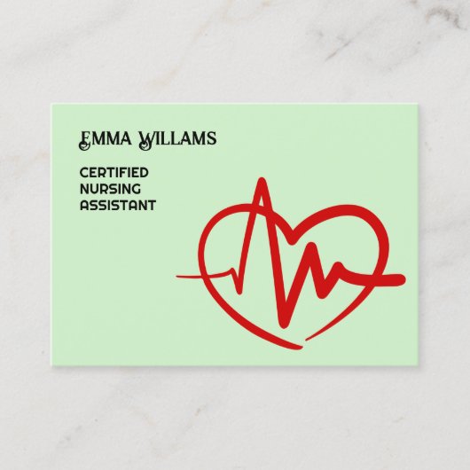 Carte De Visite AIIC Infirmière (Devant)