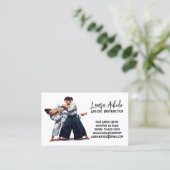 Carte De Visite Aikido Martial Arts Instructor (Debout devant)