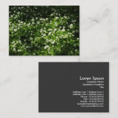 Carte De Visite Ail sauvage (Devant / Derrière)