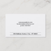 Carte De Visite Ailes (Dos)