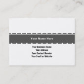 Carte De Visite Ailes comme coutume inspirée d'Eagles Isaïe 40 (Dos)