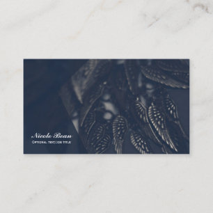 Carte De Visite Ailes d'ange sombre Gothique Glam Chic Personnalis