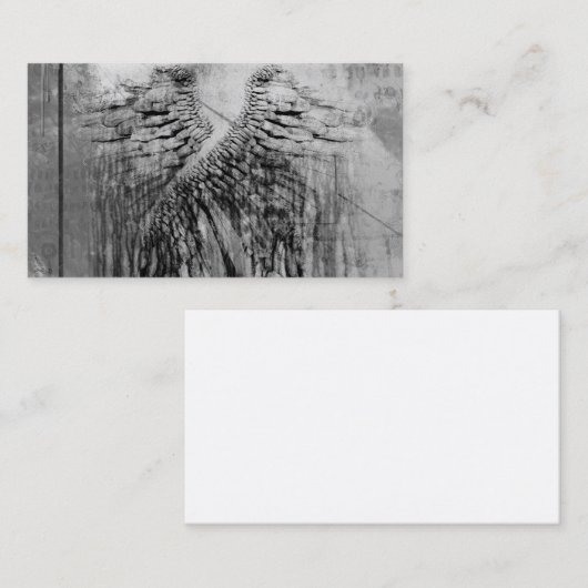 Carte De Visite Ailes d'anges (Devant / Derrière)