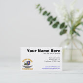 Carte De Visite Ailes d'aviateur de vétérinaire du Vietnam (Debout devant)