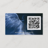 Carte De Visite Ailes de Starlight | Code QR de l'ange ailé (Devant)