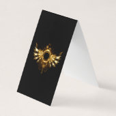 Carte De Visite Ailes de Steampunk (Devant)