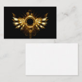 Carte De Visite Ailes de Steampunk (Devant / Derrière)