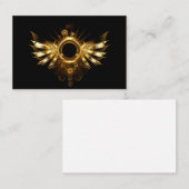 Carte De Visite Ailes de Steampunk (Devant / Derrière)